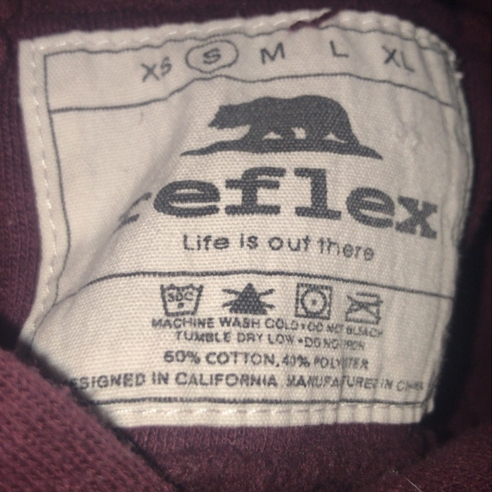 Love burgundy hoodie